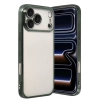 Hubrendy SH Newface Apple İphone 17 Pro Razer Lensli Silikon - Yeşil