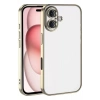 Hubrendy SH Newface Apple İphone 17 Razer Lensli Silikon - Gold