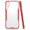 Hubrendy SH Newface Apple İphone X Kılıf Platin Silikon - Pembe