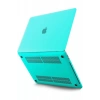 Hubrendy SH Newface Apple Macbook Pro 13 2021 Macbook Buzlu Kapak - Yeşil