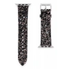 Hubrendy SH Newface Apple Watch 38mm Starry Taşlı Kordon - Siyah