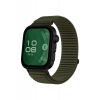 Hubrendy SH Newface Huawei Fit 4 Braid Kordon - Koyu Yeşil