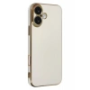 Hubrendy SH Newface İphone 16 Kılıf Volet Silikon - Beyaz