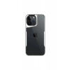 Hubrendy SH Newface İphone 16 Pro Max Kılıf Boyi Silikon Kapak - Gümüş