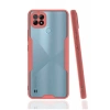 Hubrendy SH Newface Realme C21 Kılıf Platin Silikon - Pembe