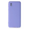 Hubrendy SH Newface Samsung Galaxy A01 Core Kılıf First Silikon - Lila