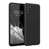 Hubrendy SH Newface Samsung Galaxy A03s Kılıf First Silikon - Siyah