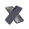 Hubrendy SH Newface Samsung Galaxy A36 Kılıf First Silikon - Gri