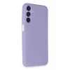 Hubrendy SH Newface Samsung Galaxy M15 Kılıf First Silikon - Lila