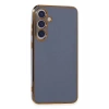 Hubrendy SH Newface Samsung Galaxy S24 Plus Kılıf Volet Silikon - Mavi