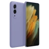 Hubrendy SH Newface Samsung Galaxy S25 Edge First Silikon - Lila