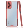 Hubrendy SH Newface Xiaomi Redmi Note 10 Pro Kılıf Platin Silikon - Pembe