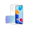 Hubrendy SH Newface Xiaomi Redmi Note 12 Pro 4g Kılıf Lüx Şeffaf Silikon