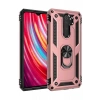 Hubrendy SH Newface Xiaomi Redmi Note 8 Pro Kılıf Sofya Yüzüklü Silikon Kapak - Rose