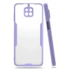 Hubrendy SH Newface Xiaomi Redmi Note 9s Kılıf Platin Silikon - Lila