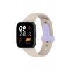 Hubrendy SH Newface Xiaomi Redmi Watch 3 Origin Silikon Kordon - Bej