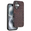 Hubrendy SH Onegif Apple İphone 16 Plus Bright Simli Kapak - Derin Mor
