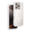 Hubrendy SH Onegif Apple İphone 16 Pro Max Hulk Magsafe Kapak - Beyaz