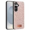 Hubrendy SH Onegif Samsung Galaxy S25 Plus Bright Simli Kapak - Pembe
