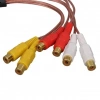 Hubrendy SH Powermaster 2 Rca Erkek / 6 Rca Dişi 40 Cm Kablo