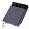 Hubrendy SH Powermaster  4lü Aa Kapaklı Switchli Pil Yuvası (ıc-233f)