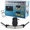 Hubrendy SH Powermaster 6 Volt - 3 Watt Solar Panelli Hareket Sensörlü 200 Smd Ledli Lamba Pm-8048