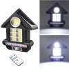 Hubrendy SH Powermaster Cl-s180 Solarlı Kumandalı Sensörlü Kapı Aydınlatması