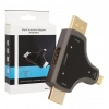 Hubrendy SH Powermaster Mini Dp+dp+hdmı To Hdmı 4k Çevirici