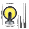 Hubrendy SH Powermaster Pm-24564 25 Watt Usb - Type-c Girişli Cob Ledli Tek Yönlü 180 Derece Solar Çalışma Lambası