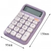 Hubrendy SH Powermaster Pm-25411 mor 12 haneli hesap Makinesi
