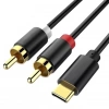 Hubrendy SH Powermaster Pm-29963 2xrca To Type-c 2 Metre Kablo