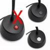 Hubrendy SH Powermaster Pm-30854 24v Dc 13mm Gömme Dokunmatik Led Dimmer Kontrolcüsü Switch Buton Siyah