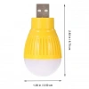 Hubrendy SH Powermaster Pm-34389 Usb Beyaz Gece Lambası Mini Ampul Aydınlatma