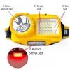 Hubrendy SH Powermaster S02 Sarı Sensörlü Kafa Lambası