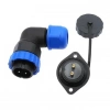 Hubrendy SH Sd20 Su Geçirmez 2 Pin 20 Mm Konnektör 90° Dirsek