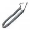 Hubrendy SH Telefon Spiral Kablo Gri