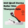 Hubrendy SH Titanyum İğneli Derma Roller – Evde Cilt Bakımı İçin Uygun