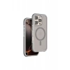 Hubrendy SH Venco Apple İphone 16 Pro Max Orbit Magsafe Kapak - Titan Gri