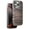 Hubrendy SH Venco Apple İphone 16 Pro Wave Kapak - Kahverengi