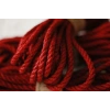 Hubrendy Bez Shibaritürk Kırmızı Jüt Bondage Ipi 8mm/8mt