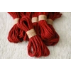 Hubrendy Bez Shibaritürk Kırmızı Jüt Bondage Ipi 8mm/8mt