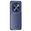 Hubrendy Bez Tecno Spark 30C Kılıf Auto Focus Karbon Kapak - Lacivert
