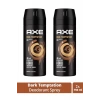 Hubrendy Tedarik 2 Adet Axe Dark Temptatıon Bay Parfüm Kofre 150 ml