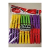 Hubrendy Tedarik 24 Plastik Çilek Mandal Royaleks-L003