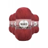 Hubrendy Tedarik 5 Adet Angora Lüks El Örgü İpi Bordo 6679