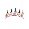 Hubrendy Tedarik 5 Adet Keratinli Besleyici Oje 14 ml SET10
