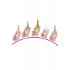 Hubrendy Tedarik 5 Adet Keratinli Besleyici Oje 14 ml SET7