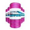 Hubrendy Tedarik 5 Adet Polyester Makrome İpi 1538 Fuşya 100 gr