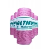 Hubrendy Tedarik 5 Adet Polyester Simli Makrome İpi SS-1545