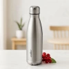 Hubrendy Tedarik 500 ml Paslanmaz Çelik Şişe Termos (Krom, Kaydırmaz Taban)